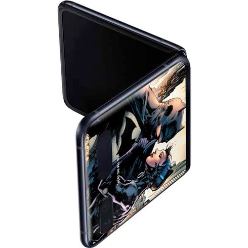 DC Comics Batman Hush 15th Anniversary Deluxe Edition Cover by Jim Lee Galaxy Z Flip Skin