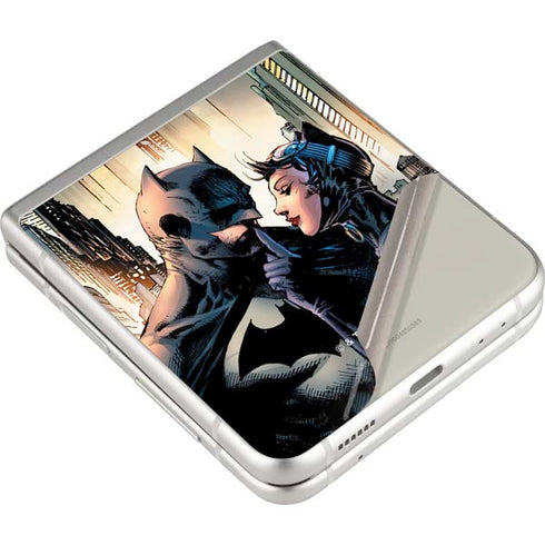 DC Comics Batman Hush 15th Anniversary Deluxe Edition Cover by Jim Lee Galaxy Z Flip3 5G Skin