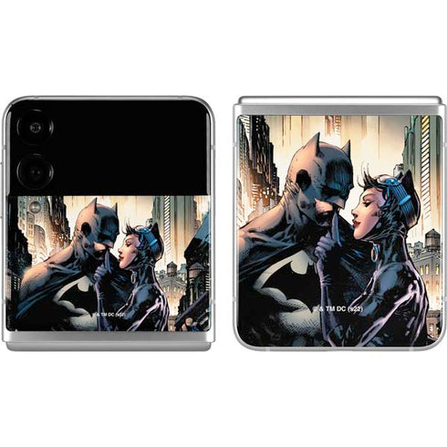DC Comics Batman Hush 15th Anniversary Deluxe Edition Cover by Jim Lee Galaxy Z Flip4 5G Skin