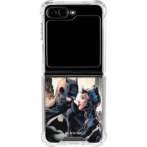DC Comics Batman Hush 15th Anniversary Deluxe Edition Cover by Jim Lee Galaxy Z Flip5 5G Clear Case