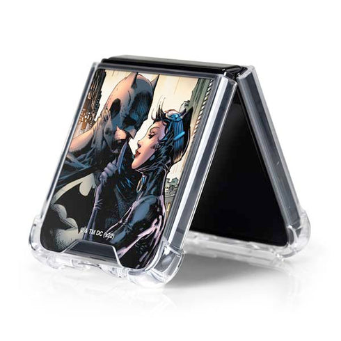 DC Comics Batman Hush 15th Anniversary Deluxe Edition Cover by Jim Lee Galaxy Z Flip5 5G Clear Case