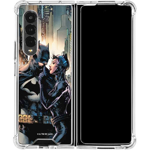 DC Comics Batman Hush 15th Anniversary Deluxe Edition Cover by Jim Lee Galaxy Z Fold4 5G Clear Case