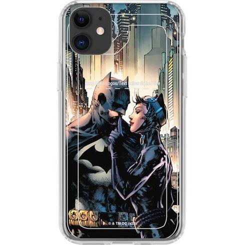 DC Comics Batman Hush 15th Anniversary Deluxe Edition Cover by Jim Lee iPhone 11 Clear Case