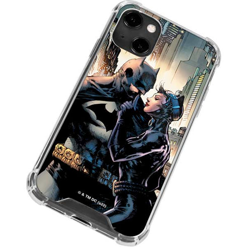 DC Comics Batman Hush 15th Anniversary Deluxe Edition Cover by Jim Lee iPhone 14 Clear Case