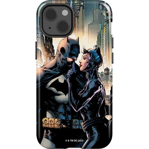 DC Comics Batman Hush 15th Anniversary Deluxe Edition Cover by Jim Lee iPhone 15 Impact Case