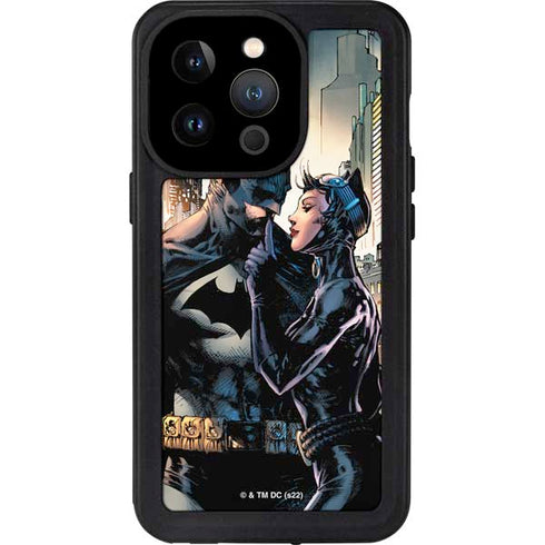 DC Comics Batman Hush 15th Anniversary Deluxe Edition Cover by Jim Lee iPhone 14 Pro Waterproof Case