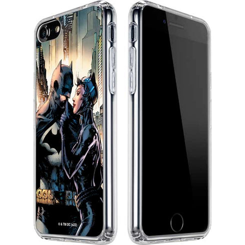 DC Comics Batman Hush 15th Anniversary Deluxe Edition Cover by Jim Lee iPhone SE (2nd & 3rd Gen) Clear Case