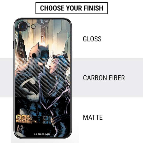 DC Comics Batman Hush 15th Anniversary Deluxe Edition Cover by Jim Lee iPhone SE (2nd & 3rd Gen) Skin