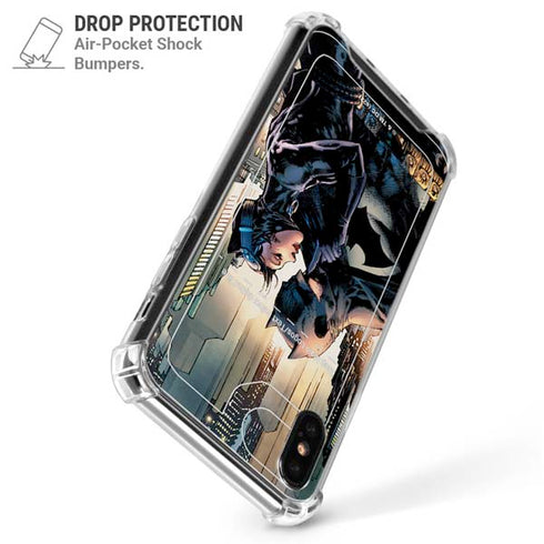 DC Comics Batman Hush 15th Anniversary Deluxe Edition Cover by Jim Lee iPhone XS Max Clear Case