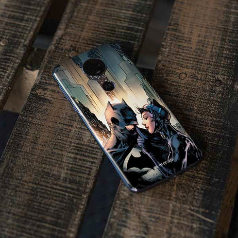 DC Comics Batman Hush 15th Anniversary Deluxe Edition Cover by Jim Lee Moto E5 Plus Skin