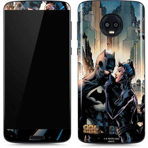 DC Comics Batman Hush 15th Anniversary Deluxe Edition Cover by Jim Lee Moto G6 Skin