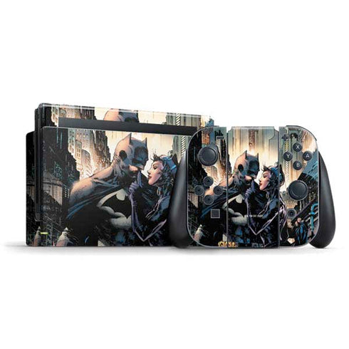 DC Comics Batman Hush 15th Anniversary Deluxe Edition Cover by Jim Lee Nintendo Switch Bundle Skin