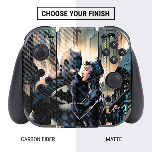 DC Comics Batman Hush 15th Anniversary Deluxe Edition Cover by Jim Lee Nintendo Switch Bundle Skin