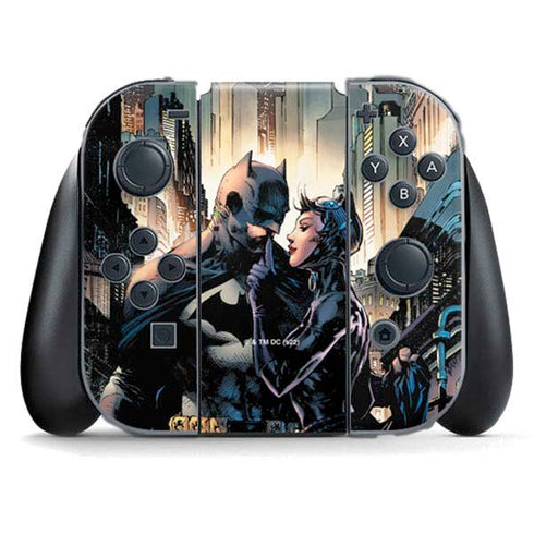 DC Comics Batman Hush 15th Anniversary Deluxe Edition Cover by Jim Lee Nintendo Switch (2017-2021) Joy-Con Controller Skin