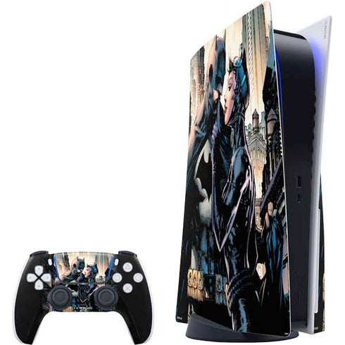 DC Comics Batman Hush 15th Anniversary Deluxe Edition Cover by Jim Lee PS5 Bundle Skin