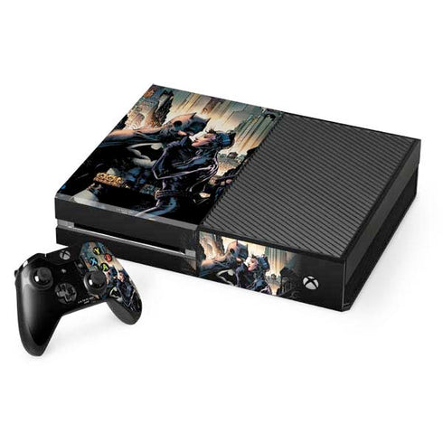 DC Comics Batman Hush 15th Anniversary Deluxe Edition Cover by Jim Lee Xbox One Console and Controller Bundle Skin