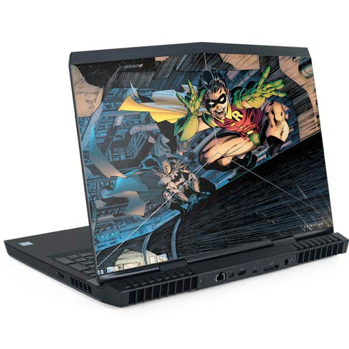 DC Comics Batman All Star Batman & Robin, The Boy Wonder ( Batman & Robin in Action) By Jim Lee Dell Alienware Skin