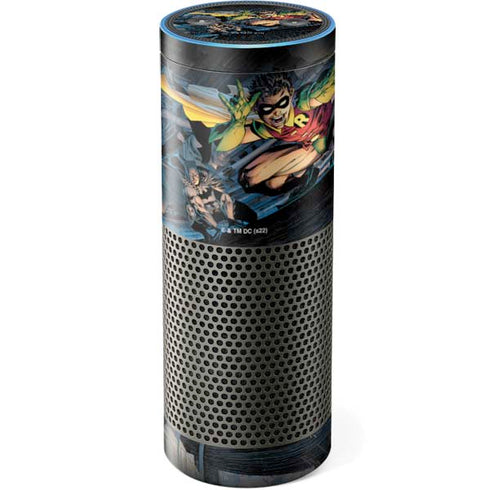 DC Comics Batman All Star Batman & Robin, The Boy Wonder ( Batman & Robin in Action) By Jim Lee Amazon Echo Skin