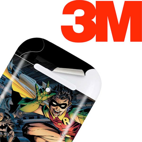 DC Comics Batman All Star Batman & Robin, The Boy Wonder ( Batman & Robin in Action) By Jim Lee Apple AirPods Skin