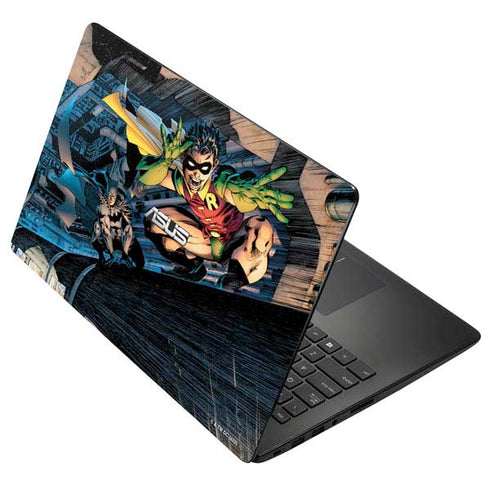 DC Comics Batman All Star Batman & Robin, The Boy Wonder ( Batman & Robin in Action) By Jim Lee Asus X502CA 15.6 Skin