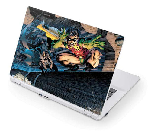 DC Comics Batman All Star Batman & Robin, The Boy Wonder ( Batman & Robin in Action) By Jim Lee Acer Chromebook Skin