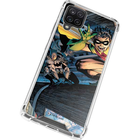 DC Comics Batman All Star Batman & Robin, The Boy Wonder ( Batman & Robin in Action) By Jim Lee Galaxy A12 Clear Case
