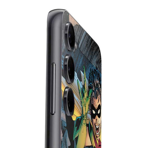 DC Comics Batman All Star Batman & Robin, The Boy Wonder ( Batman & Robin in Action) By Jim Lee Galaxy A14 5G Skin