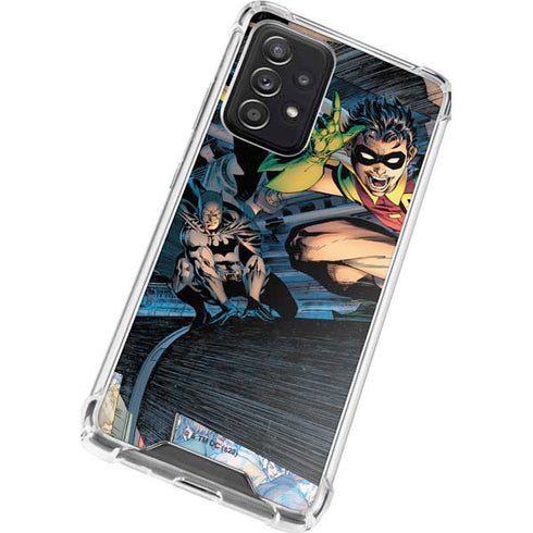 DC Comics Batman All Star Batman & Robin, The Boy Wonder ( Batman & Robin in Action) By Jim Lee Galaxy A52 5G Clear Case