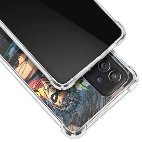 DC Comics Batman All Star Batman & Robin, The Boy Wonder ( Batman & Robin in Action) By Jim Lee Galaxy A52 5G Clear Case