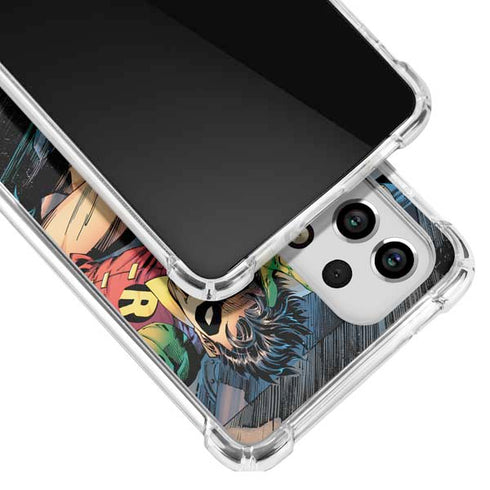 DC Comics Batman All Star Batman & Robin, The Boy Wonder ( Batman & Robin in Action) By Jim Lee Galaxy A53 5G Clear Case