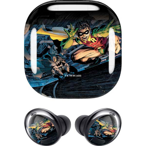 DC Comics Batman All Star Batman & Robin, The Boy Wonder ( Batman & Robin in Action) By Jim Lee Galaxy Buds Pro Skin