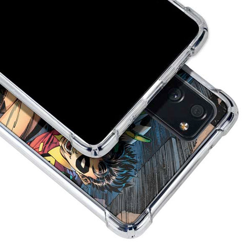 DC Comics Batman All Star Batman & Robin, The Boy Wonder ( Batman & Robin in Action) By Jim Lee Galaxy S20 FE Clear Case