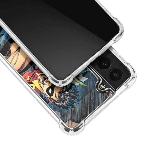 DC Comics Batman All Star Batman & Robin, The Boy Wonder ( Batman & Robin in Action) By Jim Lee Galaxy S22 Plus Clear Case