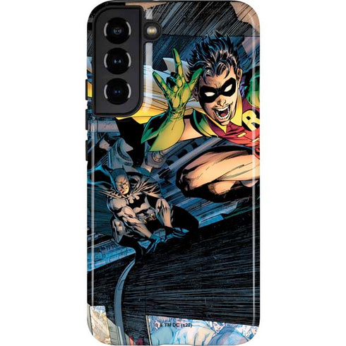 DC Comics Batman All Star Batman & Robin, The Boy Wonder ( Batman & Robin in Action) By Jim Lee Galaxy S22 Plus Pro Case