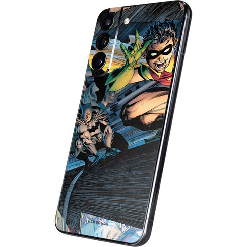DC Comics Batman All Star Batman & Robin, The Boy Wonder ( Batman & Robin in Action) By Jim Lee Galaxy S22 Plus Skin