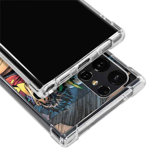 DC Comics Batman All Star Batman & Robin, The Boy Wonder ( Batman & Robin in Action) By Jim Lee Galaxy S22 Ultra Clear Case