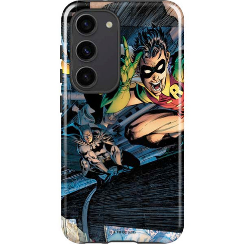 DC Comics Batman All Star Batman & Robin, The Boy Wonder ( Batman & Robin in Action) By Jim Lee Galaxy S23 Pro Case