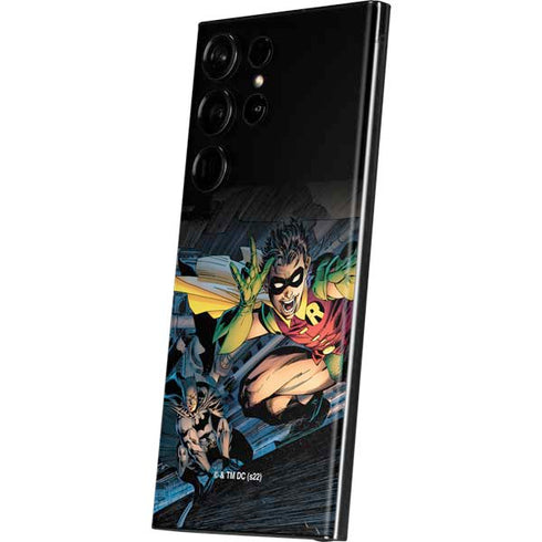 DC Comics Batman All Star Batman & Robin, The Boy Wonder ( Batman & Robin in Action) By Jim Lee Galaxy S23 Ultra Skin