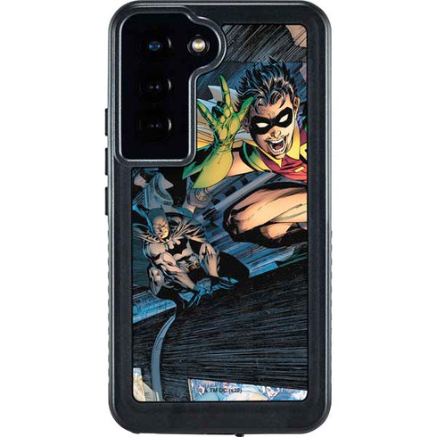 DC Comics Batman All Star Batman & Robin, The Boy Wonder ( Batman & Robin in Action) By Jim Lee Galaxy S23 Waterproof Case
