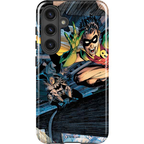 DC Comics Batman All Star Batman & Robin, The Boy Wonder ( Batman & Robin in Action) By Jim Lee Galaxy S24 Impact Case
