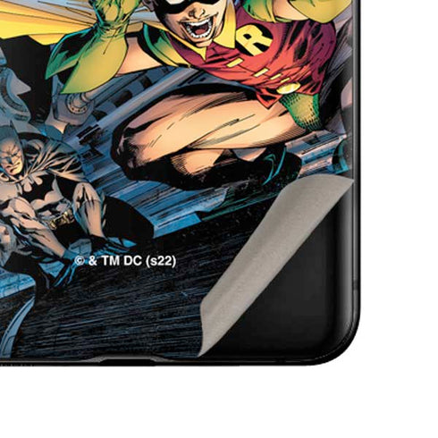 DC Comics Batman All Star Batman & Robin, The Boy Wonder ( Batman & Robin in Action) By Jim Lee Galaxy Z Flip Skin