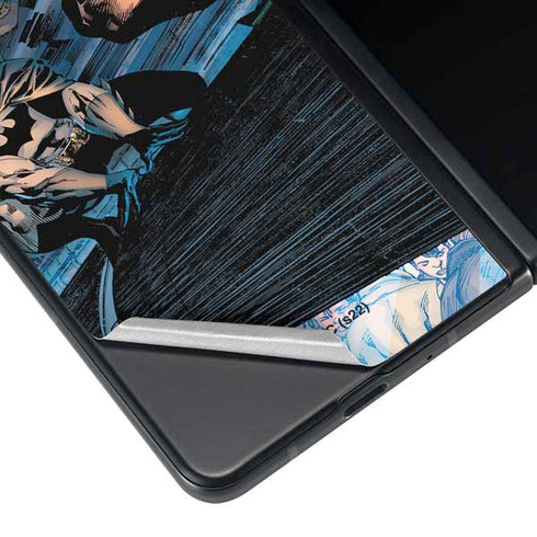 DC Comics Batman All Star Batman & Robin, The Boy Wonder ( Batman & Robin in Action) By Jim Lee Galaxy Z Fold4 5G Skin