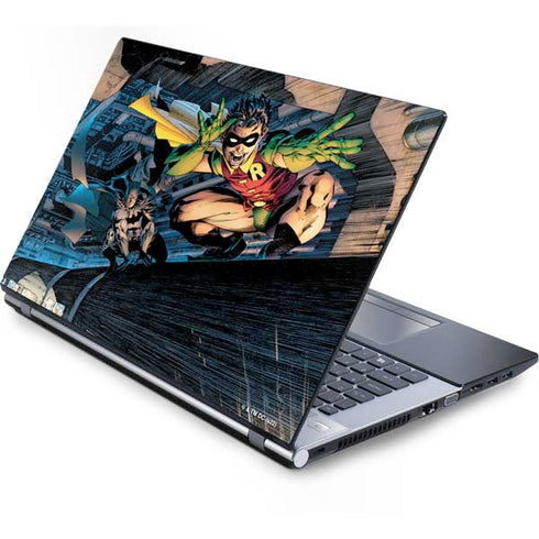DC Comics Batman All Star Batman & Robin, The Boy Wonder ( Batman & Robin in Action) By Jim Lee Generic Laptop Skin