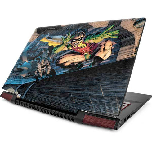 DC Comics Batman All Star Batman & Robin, The Boy Wonder ( Batman & Robin in Action) By Jim Lee Lenovo IdeaPad Skin