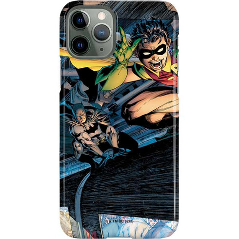DC Comics Batman All Star Batman & Robin, The Boy Wonder ( Batman & Robin in Action) By Jim Lee iPhone 11 Pro Lite Case
