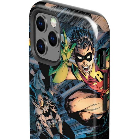 DC Comics Batman All Star Batman & Robin, The Boy Wonder ( Batman & Robin in Action) By Jim Lee iPhone 12 Pro Impact Case