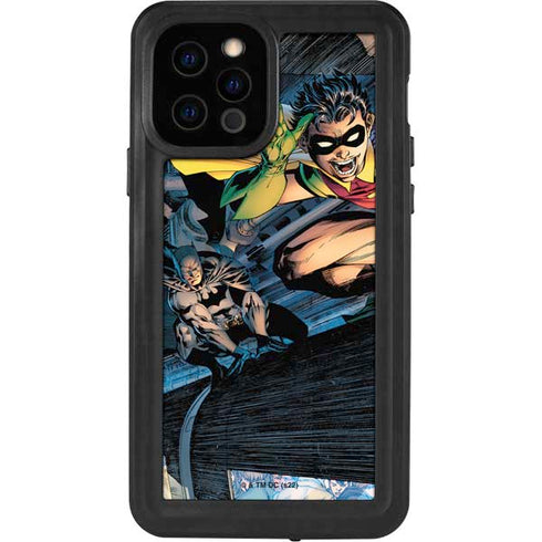 DC Comics Batman All Star Batman & Robin, The Boy Wonder ( Batman & Robin in Action) By Jim Lee iPhone 12 Pro Waterproof Case