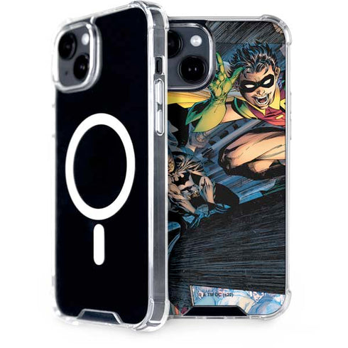 DC Comics Batman All Star Batman & Robin, The Boy Wonder ( Batman & Robin in Action) By Jim Lee iPhone 13 MagSafe Case