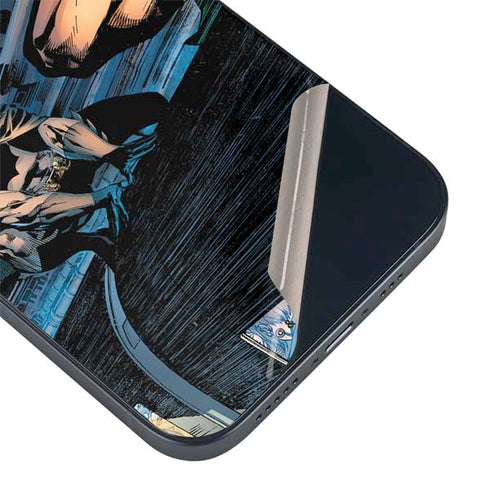 DC Comics Batman All Star Batman & Robin, The Boy Wonder ( Batman & Robin in Action) By Jim Lee iPhone 15 Plus Skin
