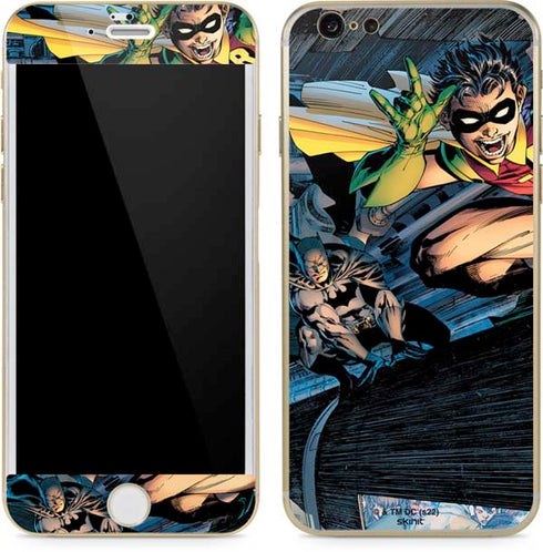 DC Comics Batman All Star Batman & Robin, The Boy Wonder ( Batman & Robin in Action) By Jim Lee iPhone 6/6s Skin